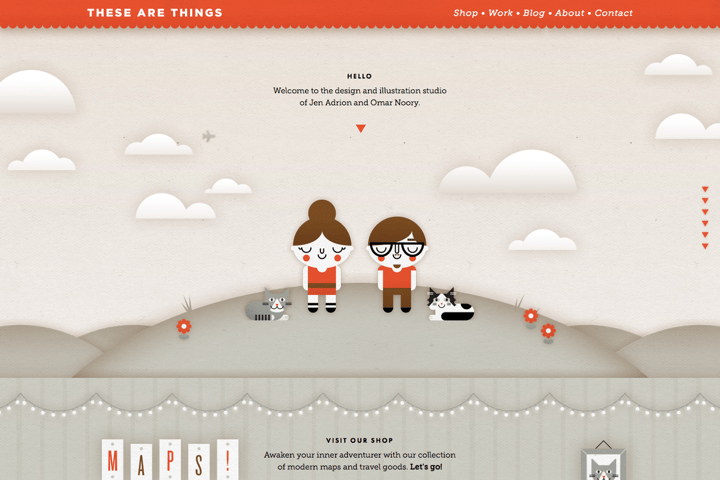 These Are Things website preview
